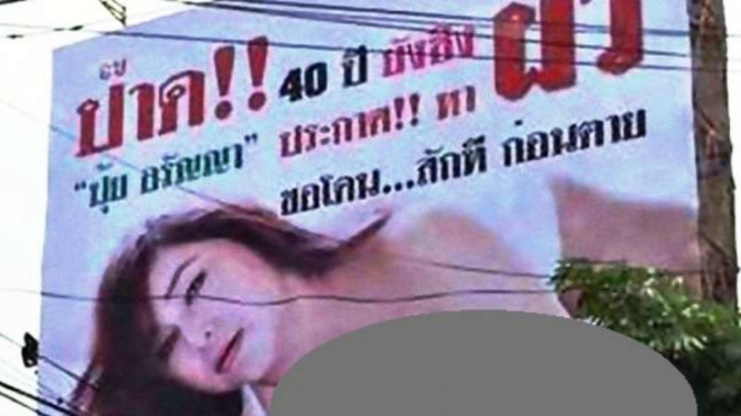 Artis cantik Thailand pasang iklan cari suami.