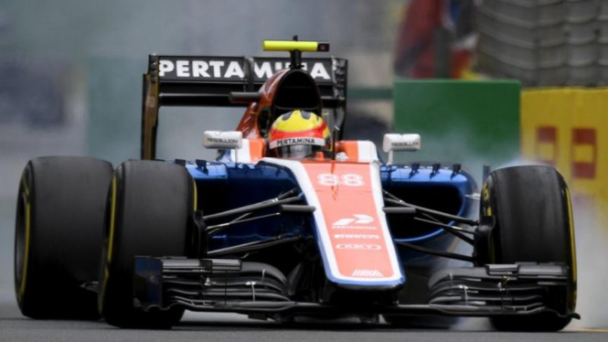 Pembalap Tim Manor Racing, Rio Haryanto