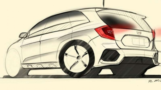 Sketsa Honda CR-V