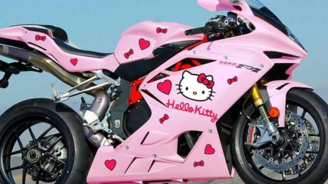 Motor Hello Kitty buatan MV Agusta