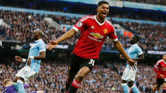 Penyerang muda Manchester United, Marcus Rashford