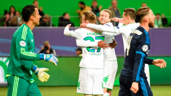 Real Madrid mengusung misi comeback usai dikalahkan VfL Wolfsburg