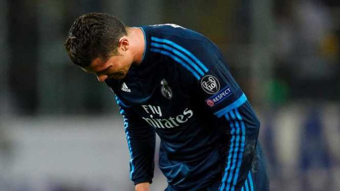 Pemain Real Madrid, Cristiano Ronaldo.