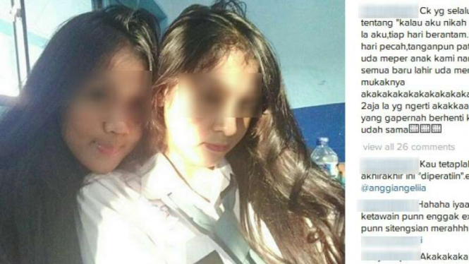 Siswi SMA cantik yang mengaku anak Arman Depari