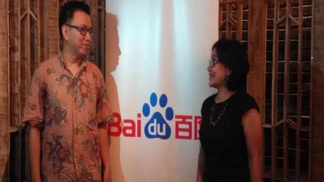 Acara Baidu 'Mobile Apps Market Study Indonesia' di SCBD, Jakarta, Kamis (7/04/2016).