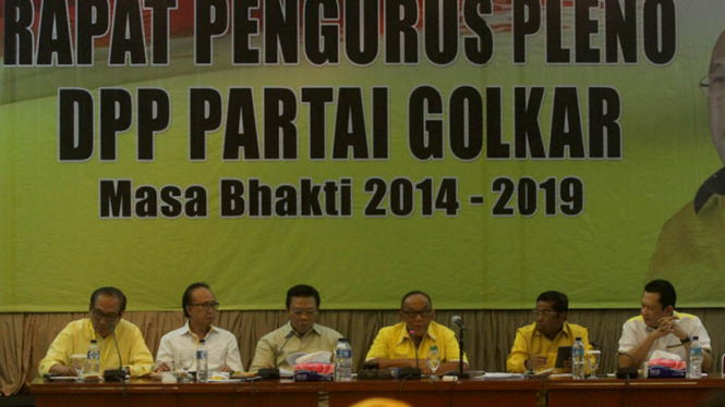 Rapat Pengurus Pleno Golkar