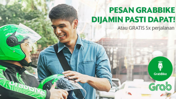 Grab berikan kemudahan untuk pelanggan