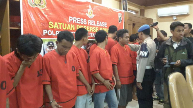 Sebanyak 29 pelaku kejahatan ditangkap Polres Jakarta Pusat