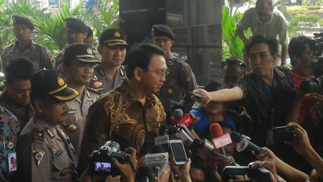 Gubernur Basuki Tjahaja Purnama atau Ahok 