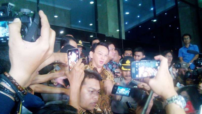 Gubernur DKI Jakarta Basuki T Purnama 