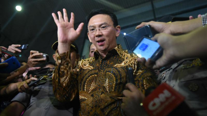 Gubernur DKI Jakarta Basuki Tjahaja Purnama.