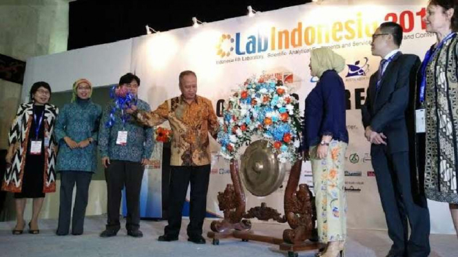 Pembukaan pameran Lab Indonesia