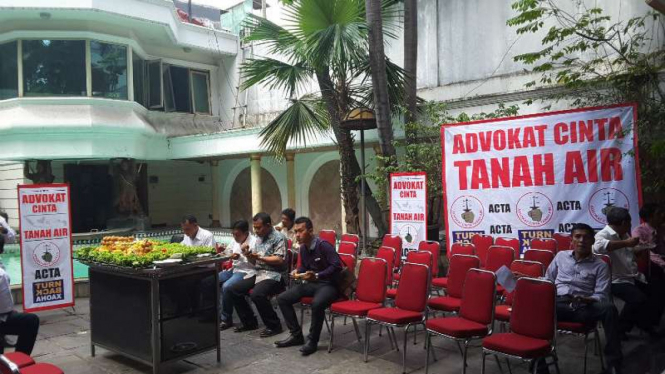 Sejumlah advokat resmikan Posko ACTA di Jakarta