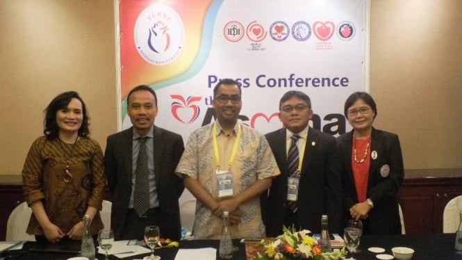 Konferensi pers Perhimpunan Dokter Spesialis Kardiovaskular Indonesia (Perki) 