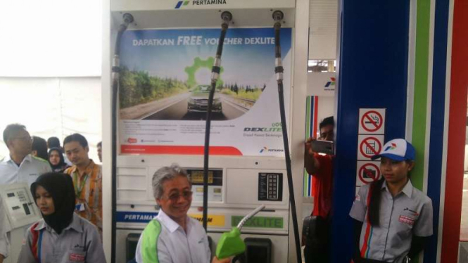 Dirut Pertamina meluncurkan dexlite