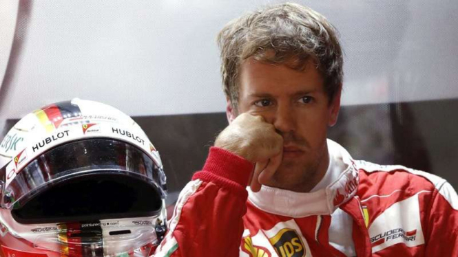 Pembalap Tim Ferrari, Sebastian Vettel