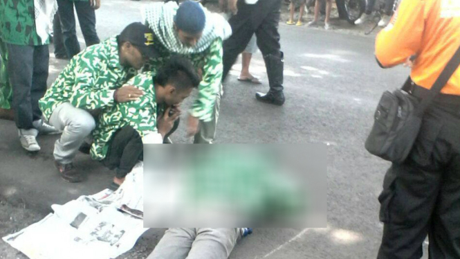 Kader PPP tewas akibat insiden pelemparan bom di Yogyakarta.