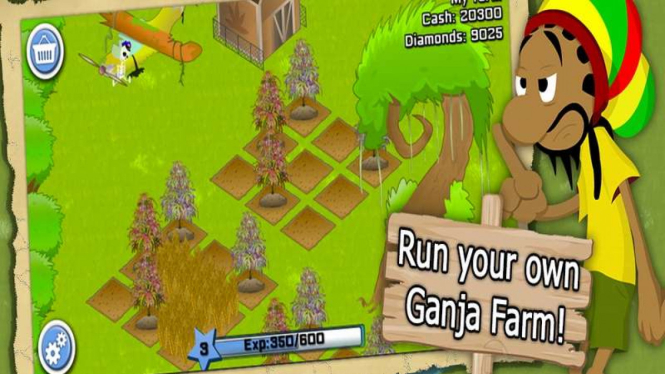 Aplikasi game Ganja Farmer