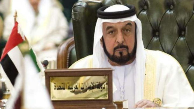 Preisden Uni Emirat Arab Syekh Khalifah bin Zayid al-Nahyan