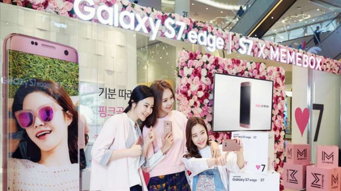 Samsung S7 Pink