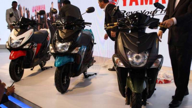 Peluncuran Yamaha Ray ZR di India.