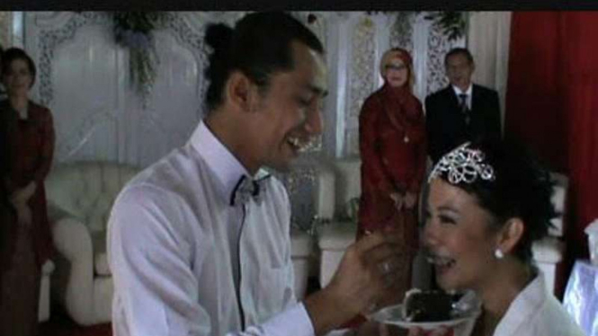 Pernikahan revaldo dan Indah