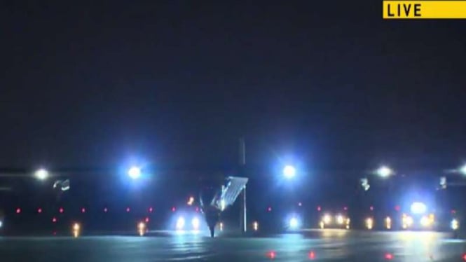 Pesawat Solar Impulse 2 mendarat mulus di California, AS. 