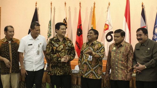 Rapat Koordinasi antara KPU, Bawaslu, DKPP dan Pemerintah beberapa waktu lalu