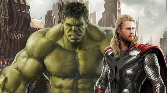 Hulk akan muncul di film terbaru Thor. 