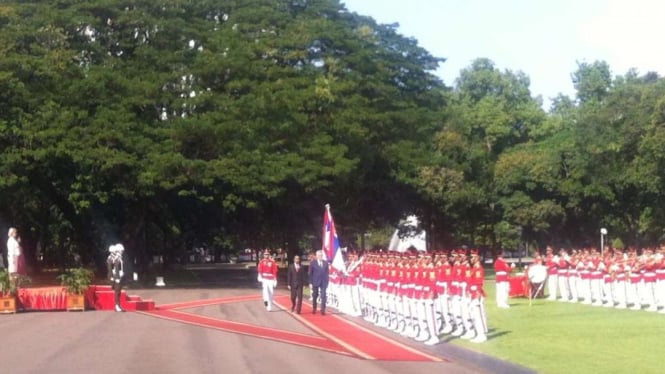 Kunjungan kenegaraan  Presiden Serbia Tomislav Nikolic