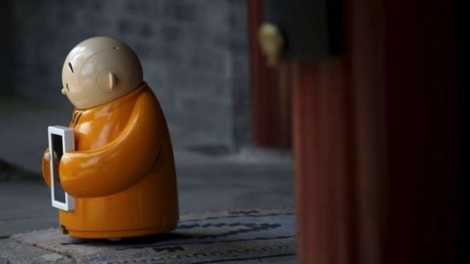  Xian'er, Robot Budha di China