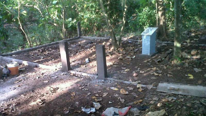 Kuburan massal tragedi 1965 di hutan Plumbon Semarang, Jawa Tengah.