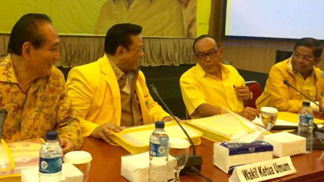 Rapat pleno Pengurus DPP Partai Golkar pasca keluar SK Menkumham