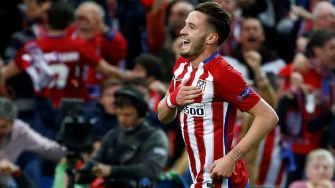 Gelandang Atletico Madrid, Saul Niguez