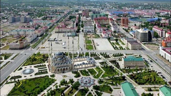 Masjid indah di Rusia.