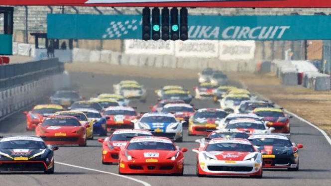 Ferrari Challange Suzuka Race 2016