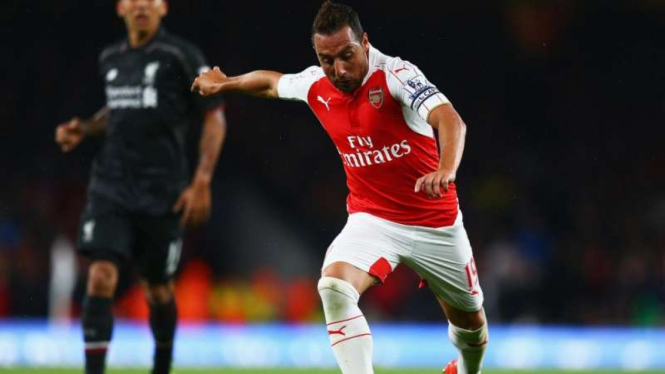 Gelandang Arsenal, Santi Cazorla