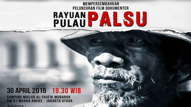Ilustrasi film dokumenter Rayuan Pulau Palsu