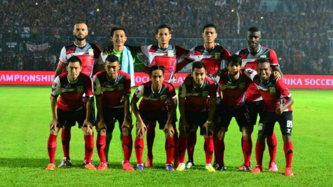 Skuad Persiba Balikpapan di TSC