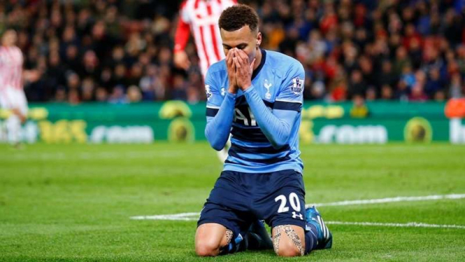 Bintang muda Tottenham Hotspur, Dele Alli.