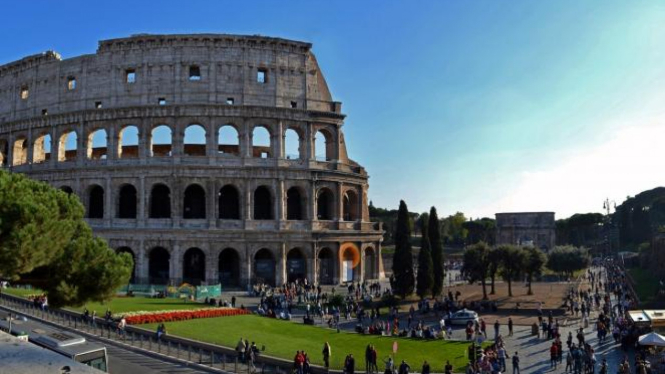 Colosseum, Italia.
