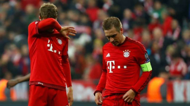 Pemain Bayern Munich, Thomas Mueller dan Phillip Lahm