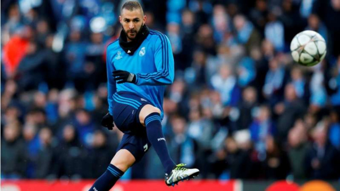 Penyerang Real Madrid, Karim Benzema