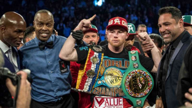 Petinju asal Meksiko, Saul 'Canelo' Alvarez