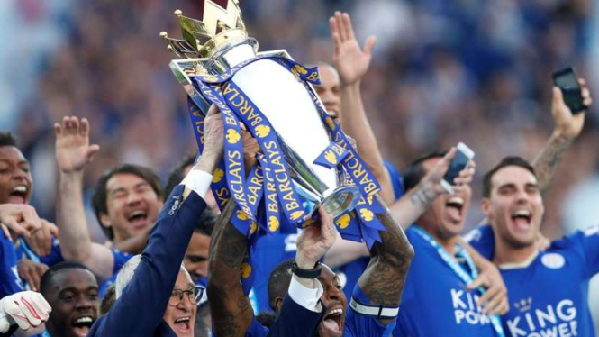 Leicester City juara Liga Inggris musim 2015/2016