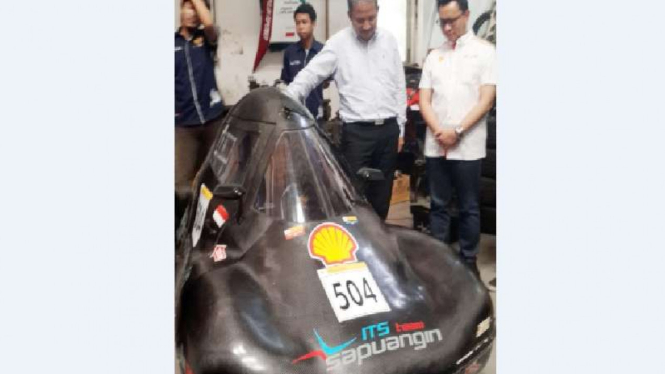 Mobil sapu angin karya mahasiswa ITS