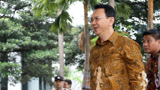 Gubernur DKI Jakarta, Basuki TJahaja Purnama.