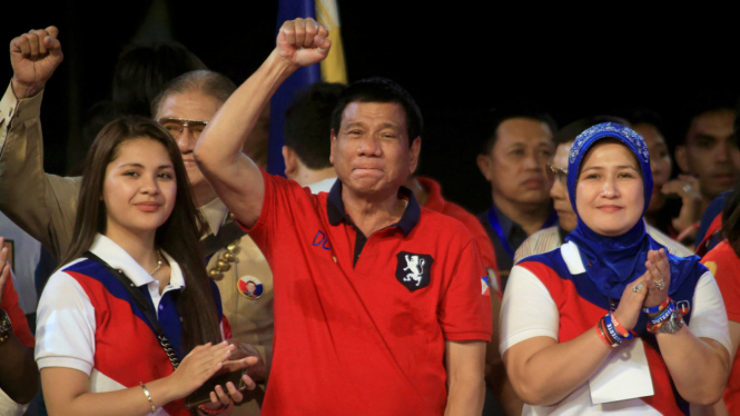 Presiden terpilih Filipina, Rodrigo Duterte ingin memberantas peredaran narkoba.