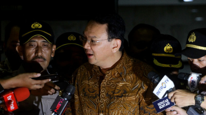 Gubernur DKI Jakarta, Basuki Tjahaja Purnama.