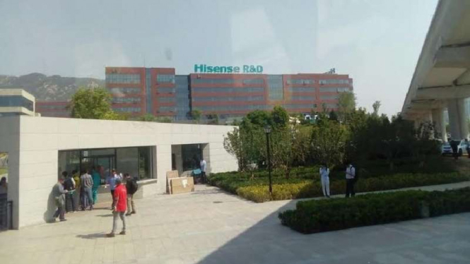 Gedung penelitian dan pengembangan Hisense di China